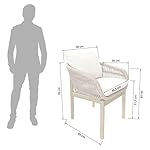 OUTLIV. Amy Gartensessel Akazie & Rope Beige