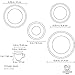 Lenox Vintage Jewel 5 Piece Boxed Set White Dinnerware