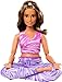 Barbie Made To Move Fashion Doll, Brunette With Curvy Body, Removable Top & Pants, 22 Bendable Joints, Purple
