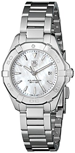 TAG Heuer Women's WAY1412.BA0920 Aquaracer Analog Display Quartz Silver Watch