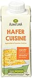 Alnatura Bio Hafercreme Cuisine, vegan, laktosefrei, 15er Pack (15 x 200 ml)