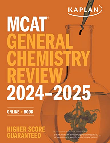 Mcat General Chemistry Review 2024-2025: Online + Book (Kaplan Test Prep)