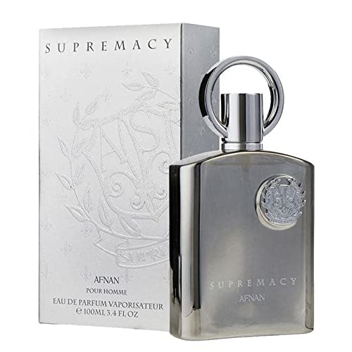 Afnan Supremacy Silver Pour Homme For Men Eau De Parfum Spray, 3.4 Ounce #TOP2