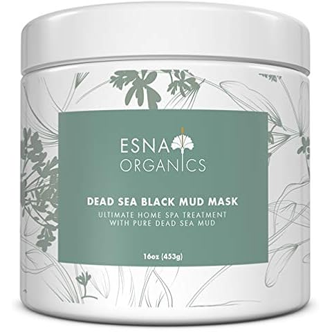 Esna Organics Dead Sea Black Mud Mask Cover
