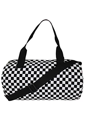 Mala de Mão Bolsa Transversal Com Estampa Xadrez