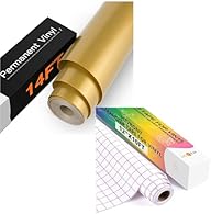 PERMANENT ADHESIVE VINYL: NOTICE! This is permanent adhesive vinyl, NOT HTV, NOT heat transfer vinyl, NOT iron on vinyl. HTVRONT is our brand name. The actual color appearance of the product may vary slightly due to differences in monitor displays, p...