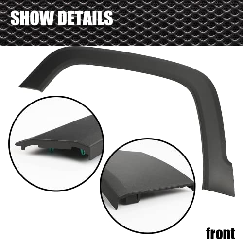 Crossdesign Fender Flare, Compatible With 2015-2021 Jeep Renegade 1Pcs Front Left Driver Side Wheel Fender Flares #TOP2