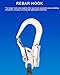 Bucamao Fall Protection Retractable Lanyard - 5.3FT Self-Retracting Lifeline Fall Arrest Safety Roofing PPE Gear ANSI OSHA