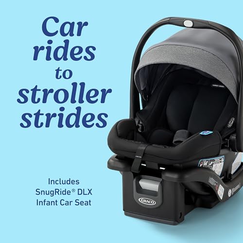 graco modes nest2grow travel system 4-in-1 carseat stroller combo with expandable double stroller option adjustable slide2me seat includes snugride 35 lite elite infant car seat ren