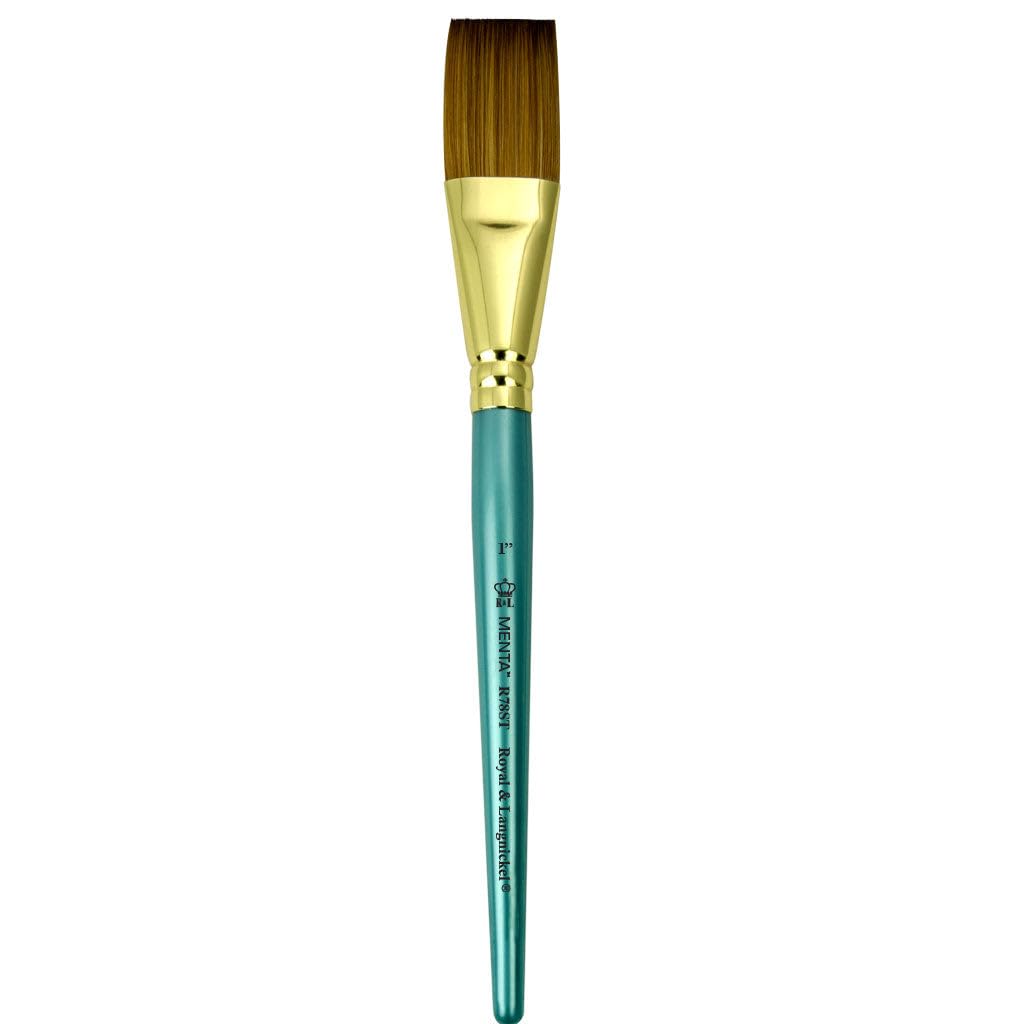Menta Synthetic Sable One Stroke Brush - 1