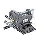 KATSU Bohrmaschinen Kreuzschraubstock 3 75mm, Schwerlast Maschinenschraubstock 2-Achsen Mechaniker Kreuztisch Frästisch Werkbank Arbeitstisch für Werkstatt Fräsmaschinen 40228103