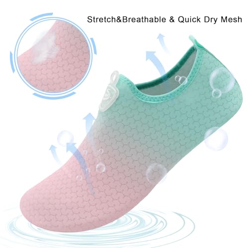 Image of Spesoul Womens Mens Water Shoes Quick Dry Beach Swim Shoes Barefoot Aqua Socks Outdoor Sand Socks for Pool River Diving