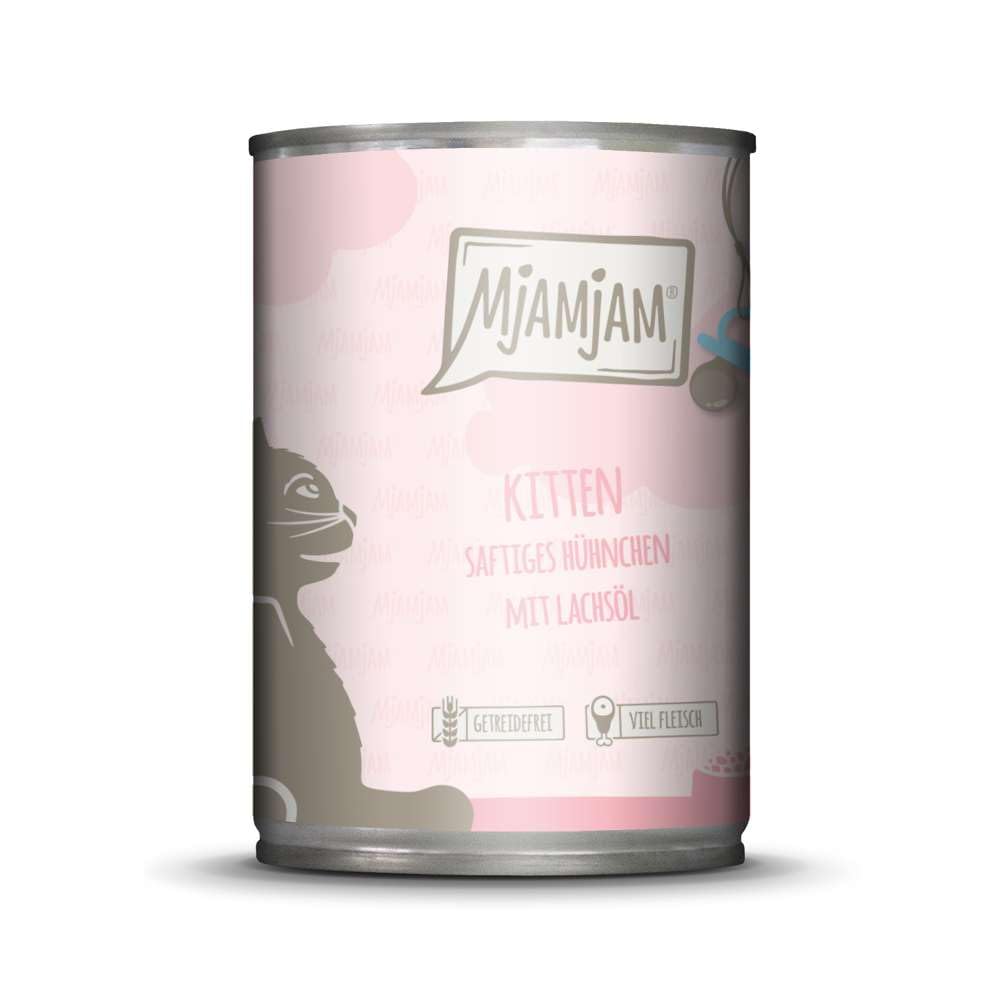 MjAMjAM Kitten 6 x 400 g pâtée sans céréales pour chatons