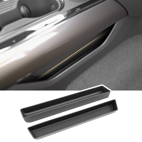 JTYZSM 2PCS Center Console Shifter Organizer for 2022-2025 Chevy Chevrolet Silverado/GMC Sierra Gear Side Storage Box Tray Accessories by JTYZSM - Used condition - US$22.60