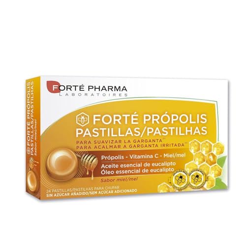 Forte Pharma Forte Propolis Pastillas para Chupar Miel 24 Pastillas