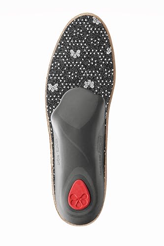 Image of Pedag Viva Standard Arch Support Insoles Leather Shoe Inserts Size 8 Wo /5M | Premium German leather orthotic inserts with anatomical triple arch support