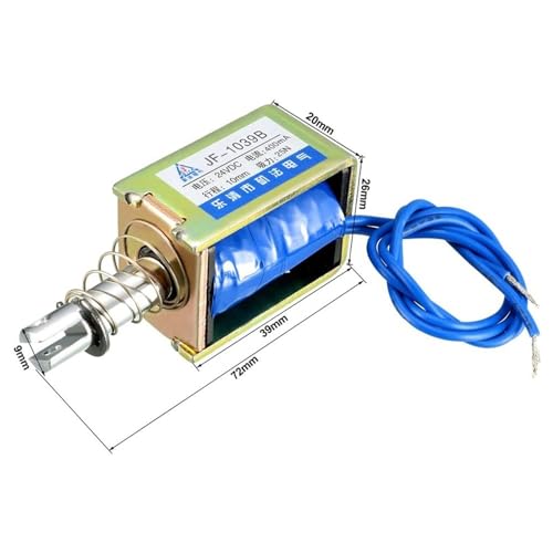 Électroaimant push pull 12V résout blocage serrure et automatisme mécanique - 5