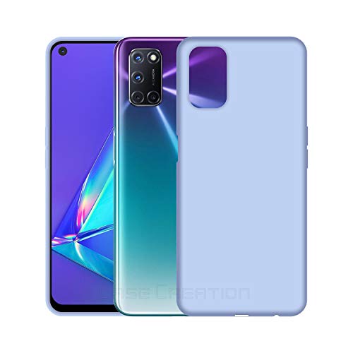 Image of Case Creation Luxurious OG Series for Oppo A72 Case Cover,Anti-Dirty Slim Case Frosted Matte Cute Candy TPU Raised Bezel (Splash of Color) Back Cover for OppoA72 -Light Purple