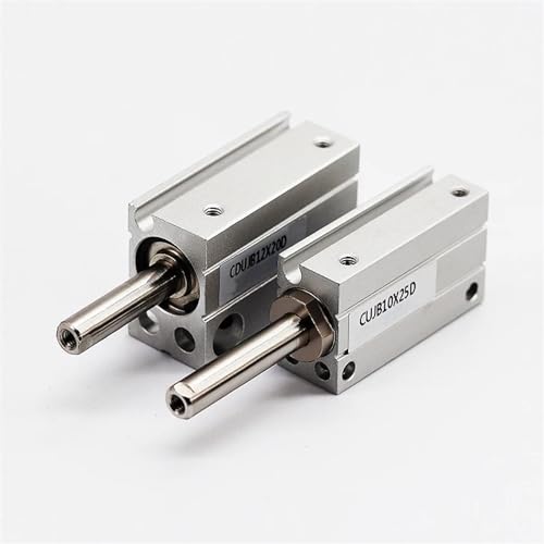 Vérins pneumatiques carrés CDUJB20-01 micro-actionneur course 25mm - 5