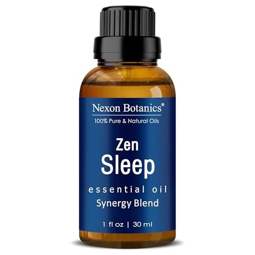 Zen Sleep Essential Oil Blend for Diffuser 30ml - Rosemary, Lavender Based Sleep Oil for Relaxing, Good Night Sleeping - Calming Essential Oils for Humidifiers - Sweet Dreams Oil - Nexon Botanics