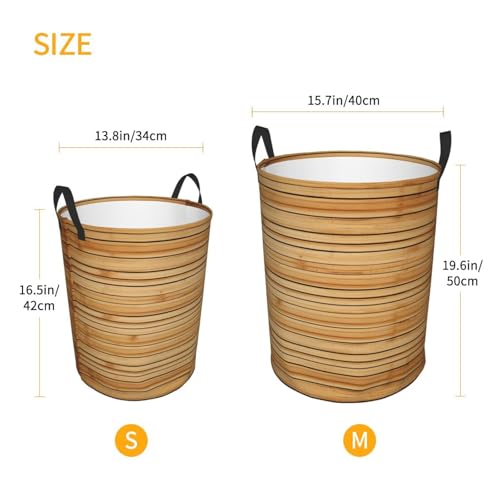 Panier à linge texturé pliable taille M bac de rangement imperméable