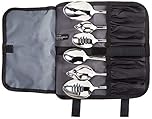 Mercer Culinary Plating Spoons Kit, 7 Pieces, Stainless Steel, 12x12x3 cm