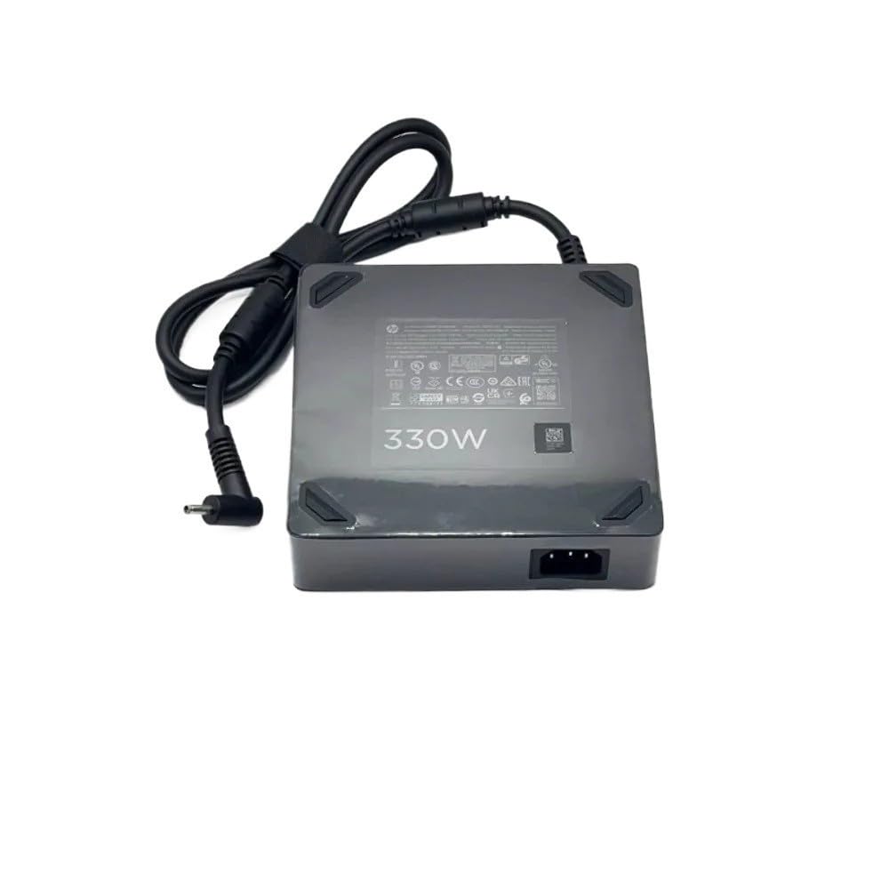 for HP OMEN 6PRO 7PLUS Laptop AC Adapter 19.5V 16.92A 330W 4.5x3.0mm TPN-Q266 ADP-330BB BF Compatible Charger for HP Omen(EU)