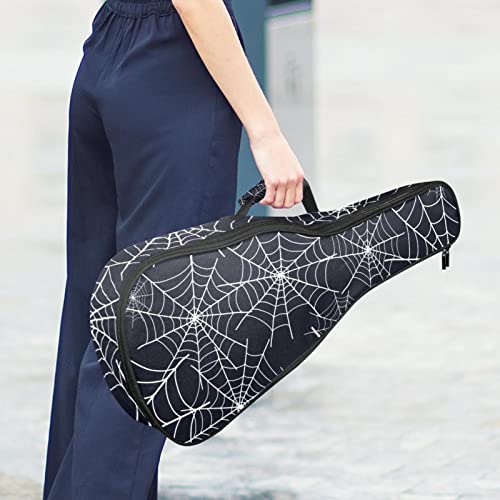 Sac à dos robuste pour ukulélé de concert étui de transport imperméable bleu