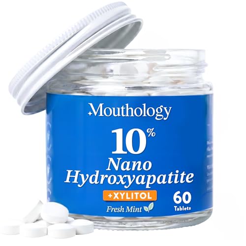 Mouthology 10% Nano Hydroxyapatite Toothpaste Tablets Fluori...