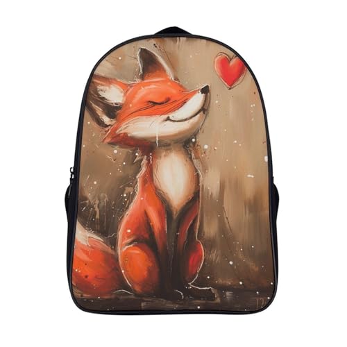 Mochila infantil zorro 3d con correa pecho mochila felpa linda preescolar guardería 40x28