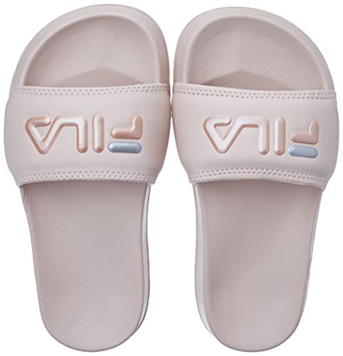 Chinelo Fila, Chinelo Drifter, Criança Unissex, Rosa Claro/Prata, 28