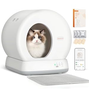 MeoWant Zelfreinigend kattentoilet,...