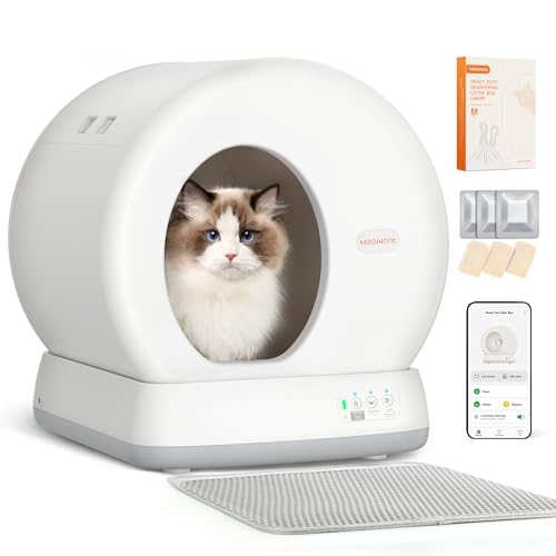Arenero Gatos Autolimpiable MeoWant con Sistema de...