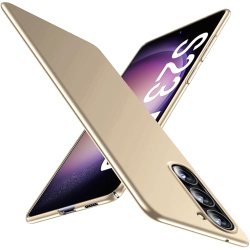 Coque Samsung S23 motif mat doré pour le quotidien et le bureau