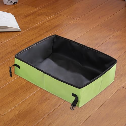 Litière compacte pour voyage chat souple et pliable étanche