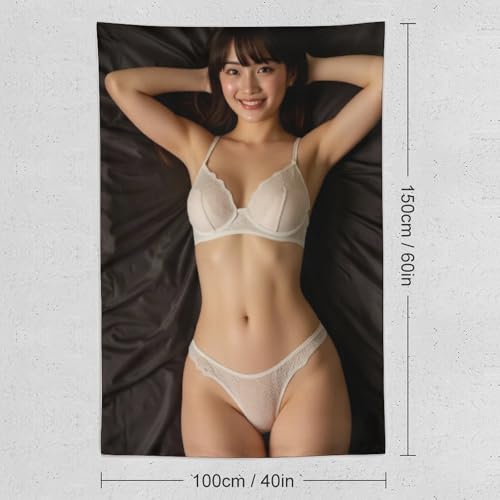 広瀬すず (14)タペストリー インテリア 多機能壁掛け ファブリック装飾用品 おしゃれ モダンなアート 模様替え 部屋 窓カーテン 個性ギフト 新居祝い40"x60"