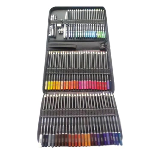 Juego de lápices de colores solubles en agua de 78 piezas para pintura artística 3
