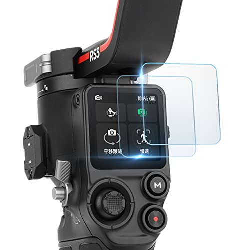 LICHIFIT 2���Z�b�g DJI RS 3/RS 3 PRO�p �ی�t�B���� OLED�^�b�`��ʕی�t�B���� 0.33mm �K���X�t�B���� �d�x9H �����ߗ� �w��h�~ �A�N�Z�T��