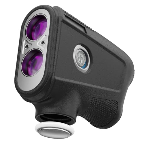 Coque silicone pour télémètre laser hybride Bushnell Tour Golf Rouge sur le parcours
