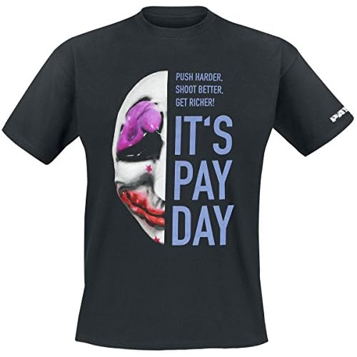 Payday 2 T-Shirt Hoxton Maske, M