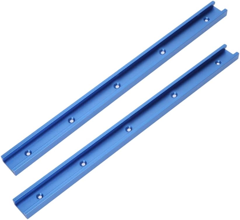 Rail D'onglet 75 Type 800 Mm - Rail En T En Aluminium - Pour Le Travail Du Bois - Mini Rail En T Pour Fixation De Clôture