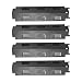 98531(4-pack) Porcelain Steel Heat Plate Replacement for Select Gas Grill Models by Charbroil, Kenmore, Grill King and Others