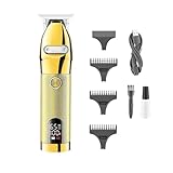 Mens Hair Clippers Hair Trimmer Professional Hair Clipper Electric Hair Cutting Machine Rechargeable LED Display Baber Trimmer For Men