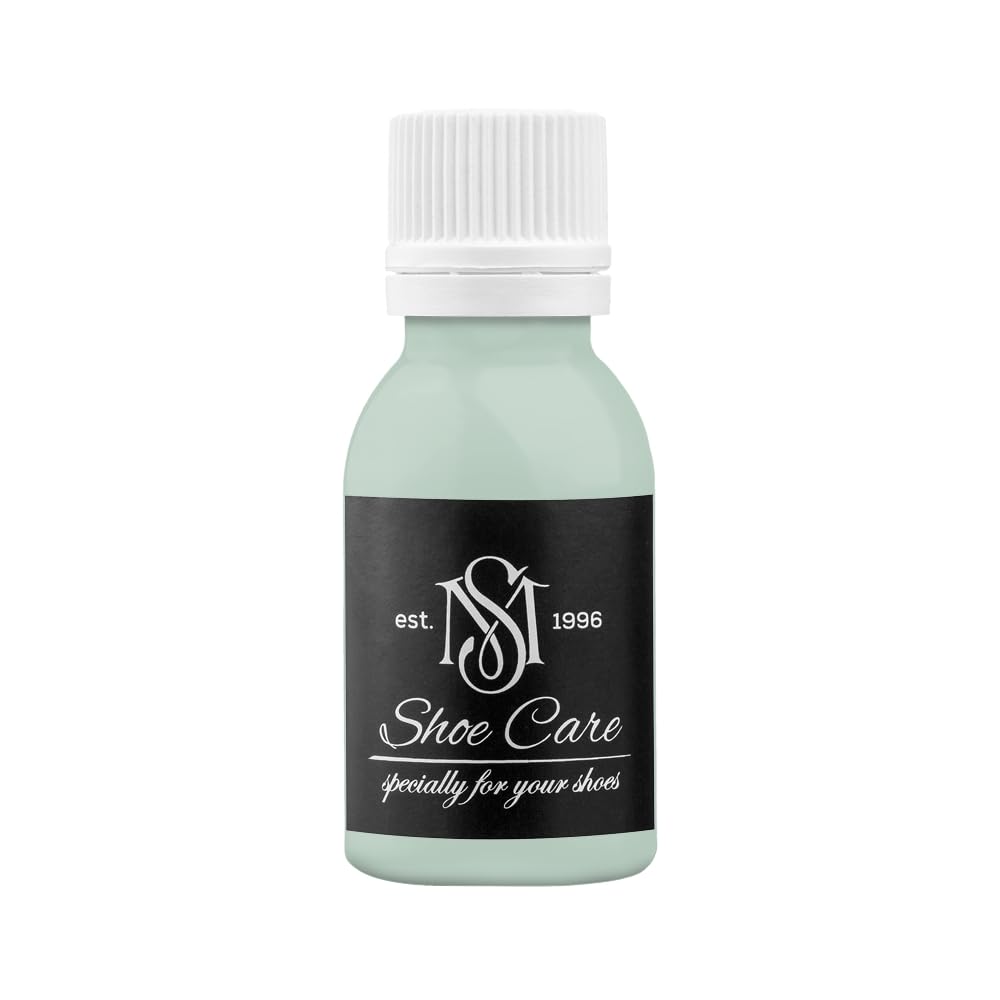 Uniwersalna farba do skóry - NCS S 2010-G Popielata Zieleń - Mocno kryjąca farba do renowacji obuwia, toreb i sneakersów marki MAVI STEP - 50 ml / 1.70 fl oz