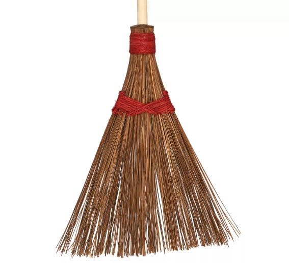 Garden Broom (Red)