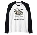 Love is wet noses slobbery kisses cat Tee