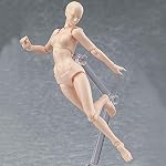 INSO 2 Pcs Action Figure Model, Drawing Figures for Artists Action Figure Model Human Mannequin Man and Woman Set