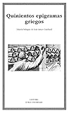 arte griego y romano dibujos  Quinientos epigramas griegos