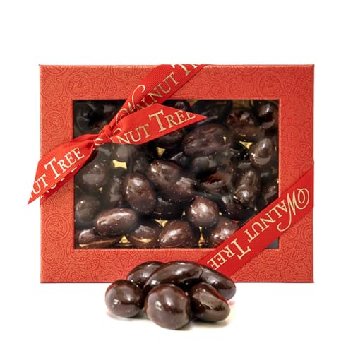 Walnut Tree – Gourmet Brazil Nuts Gift, Covered in Rich Dark Chocolate – Handpacked in the UK – Great Taste Award Winner – Luxury Gift Selection, Birthday, Anniversary, 300g