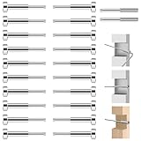 Gyykzz Invisible Cable Railing Kit, 20Pack SST316 Swage Tensioner and Terminal Hidden for Cable Railing, 1/8